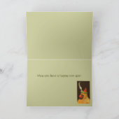 Cardinal famille carte de Noël (Intérieur)