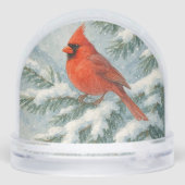 Cardinal in the Snow Christmas  (Arrière)