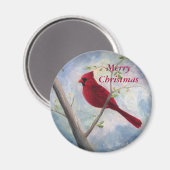 cardinal, Joyeux aimant de Noël (Recto/Verso)