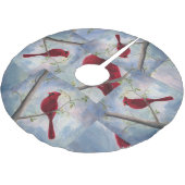 Cardinal Kerstboom Rok (Gekanteld)