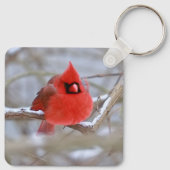 Cardinal_keychain Sleutelhanger (Achterkant)