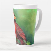 Cardinal Latte Mug (Angle droit)