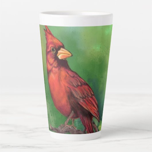 Cardinal Latte Mug (Devant)