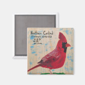 Cardinal Magnet (Recto/Verso)