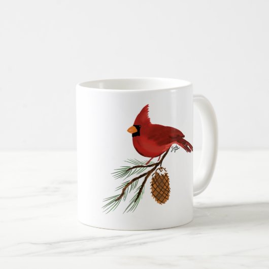 Cardinal Mug (Devant droit)