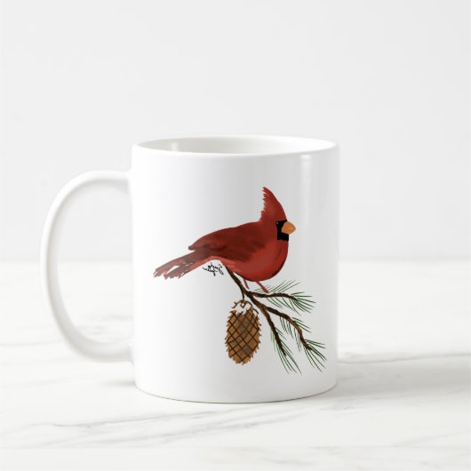 Cardinal Mug (Gauche)