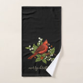 Cardinal Noël 3 pièce (Serviette à main)