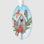 Cardinal - Ornement d'oiseaux (devant)