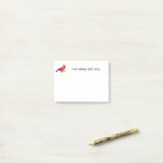 Cardinal Post-It (Sur un bureau)
