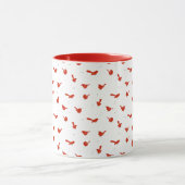 Cardinal Red Bird Coffee Mug (Centre)