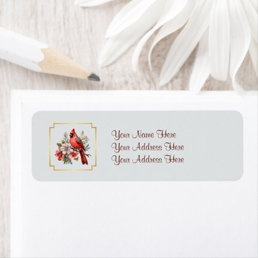 Cardinal Return Address Labels Matching Set (Insitu)