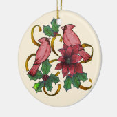 Cardinal Ribbons aangepaste ornamenten (Links)