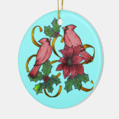 Cardinal Ribbons aangepaste ornamenten (Links)