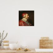 Cardinal Richelieu Success Quote Poster (Cuisine)