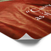 Cardinal Richelieu Success Quote Poster (Coin)