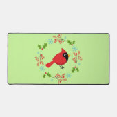 Cardinal Rouge Cardinal Cardinal aux Fleurs (Recto)