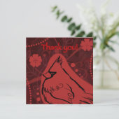 Cardinal rouge de Merci (Debout devant)