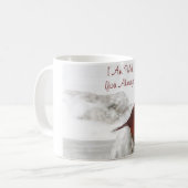 Cardinal Rouge "Je suis toujours avec toi" Mug (Devant gauche)