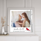 Cardinal rouge Modèle photo de famille