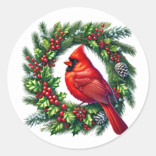 Cardinal Stickers (Devant)