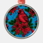 Cardinal sur une décoration de Noël (Devant)