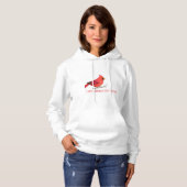 Cardinal Sweat - shirt à capuche pour maman (Devant entier)