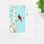 Cardinal Sympathy Funeral Prayer Card  (Bureau)