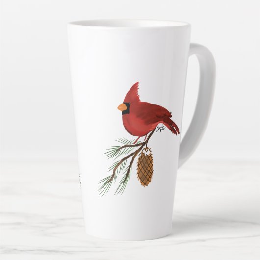 Cardinal Tall Mug (Angle droit)