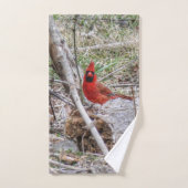 Cardinal vibrant (Serviette à main)