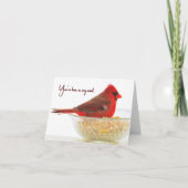 Cardinal - Vous avez été dans mon esprit - Carte b (Devant)