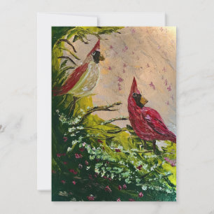 Cardinale paardedagkaart bedankkaart