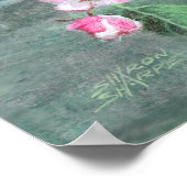 CARDINALS EN APPARATUUR BLOSSEN OP SHARON SHARPE POSTER (Hoek)