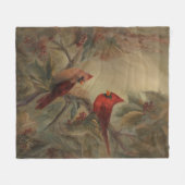 Cardinals Fleece Deken (Voorkant (Horizontaal))