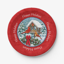 Cardinals Kerstmis Birdfeeder Red