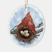 Cardinals Nest ornament (Links)