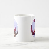 Cardinals Perched On A Tree Holiday Mug (Centre)