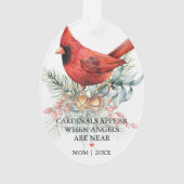 Cardinaux Apparaissent La Verdure De Fêtes (dos)