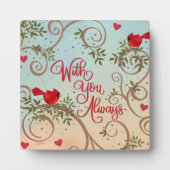 Cardinaux Avec Vous Citez Plutôt Plaque D'Inspirét (Devant)