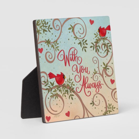 Cardinaux Avec Vous Citez Plutôt Plaque D'Inspirét (Recto)