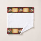 Cardinaux de Noël (Gant de toilette)