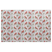 Cardinaux d'hiver et tissu de pins (Fat Quarter)