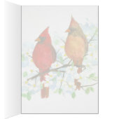 Cardinaux du Nord Bonjour de Caroline du Nord Blan (Intérieur (Droit))