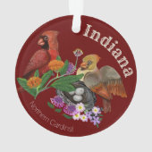 Cardinaux du Nord de l'Indiana (dos)