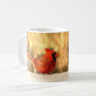 Cardinaux en Mug d'automne