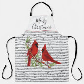 Cardinaux et tablier de musique (Recto)