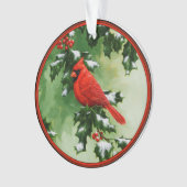 Cardinaux nordiques masculins et féminins (devant)