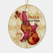 Cardinaux Ornements de violon (Gauche)