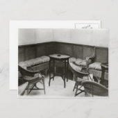 Cardington, luchtschip R101, rookkamer Briefkaart (Voorkant / Achterkant)