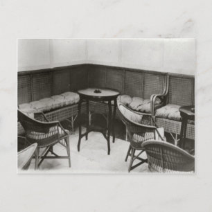 Cardington, luchtschip R101, rookkamer Briefkaart