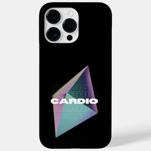 Cardio Case-Mate iPhone Case (Achterkant)